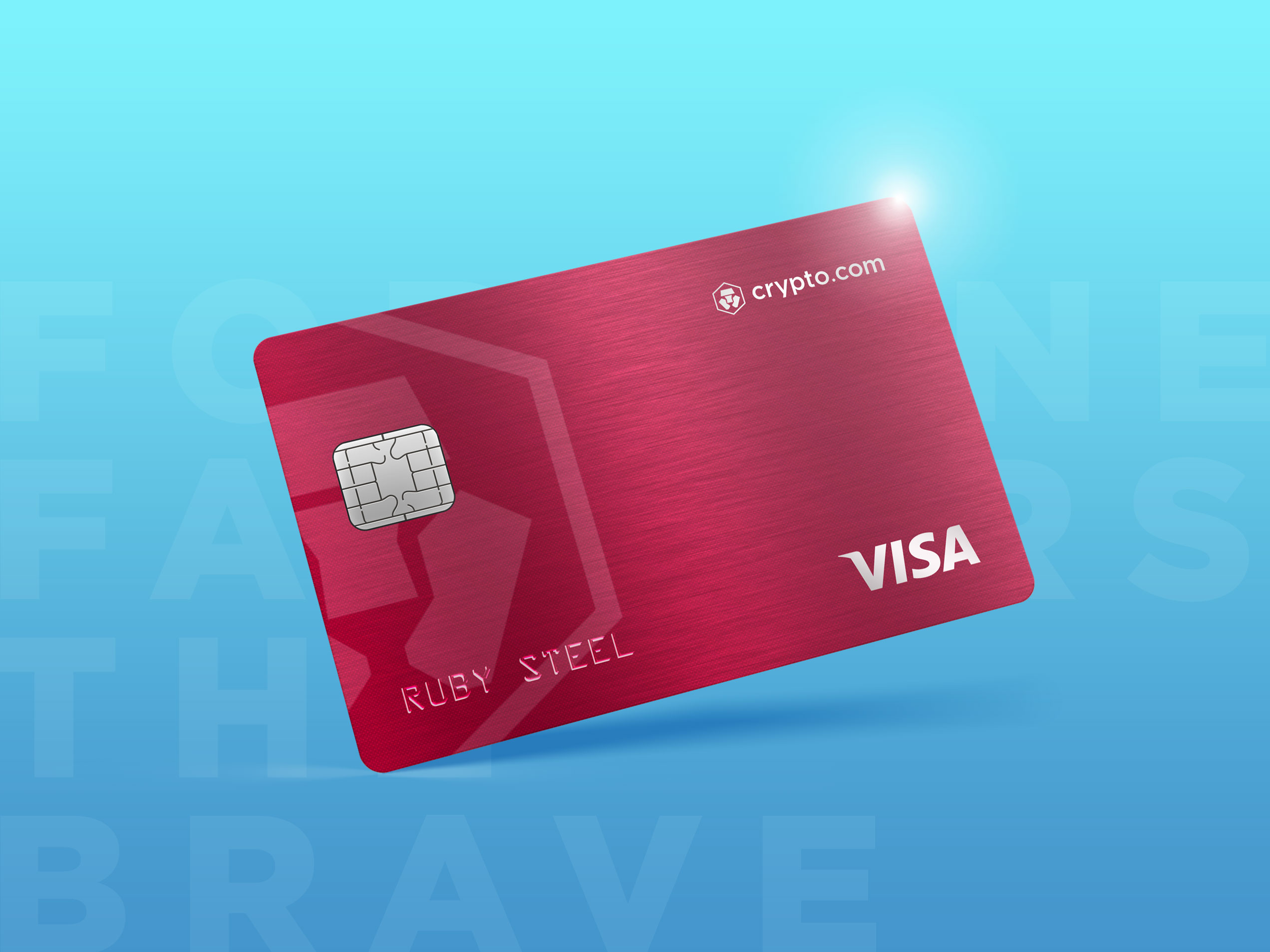 Crypto.com Visa Card physical card and app interface