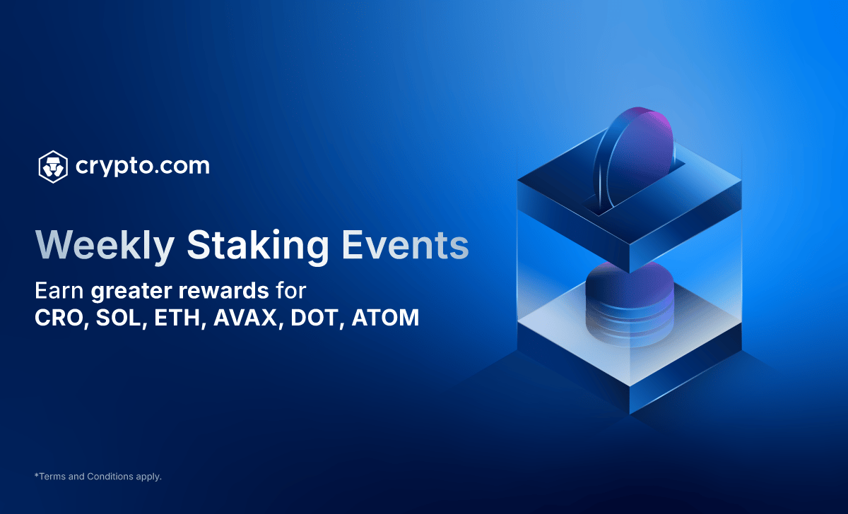 Staking CRO tokens on Crypto.com app