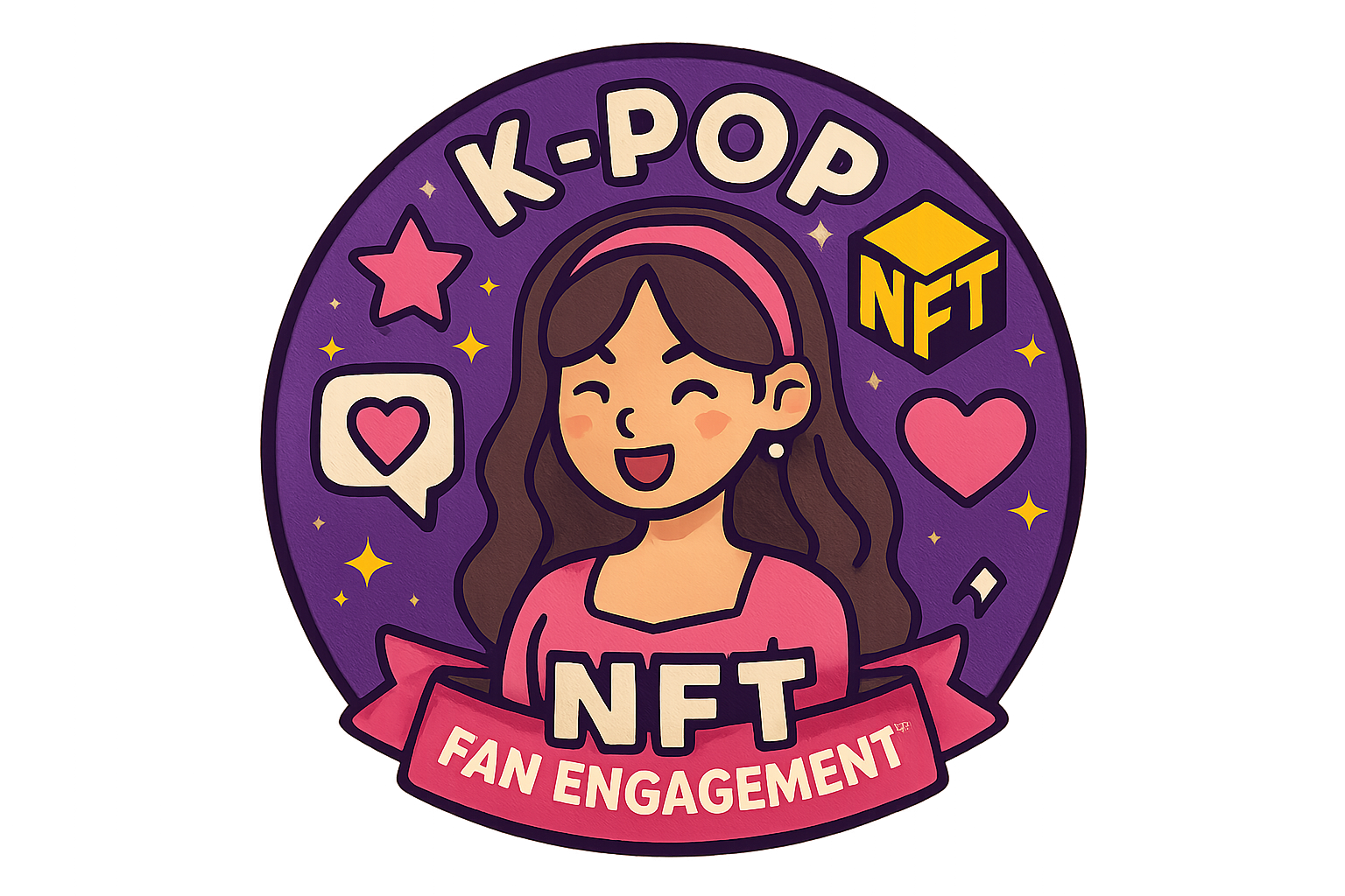 K-Pop NFT badge fan engagement