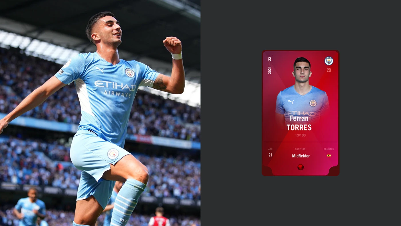 Sorare NFT fantasy sports interface