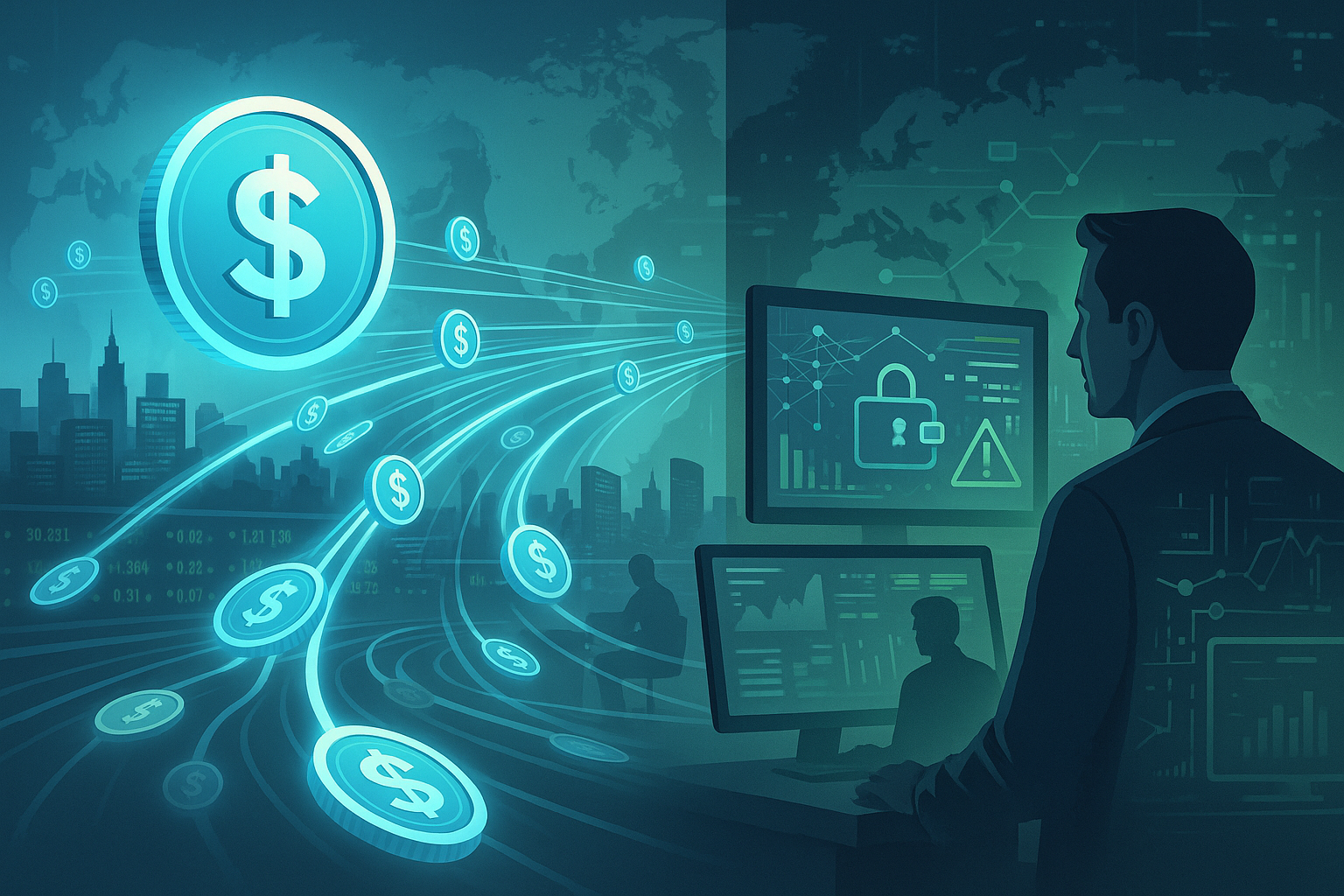automated compliance checks stablecoin