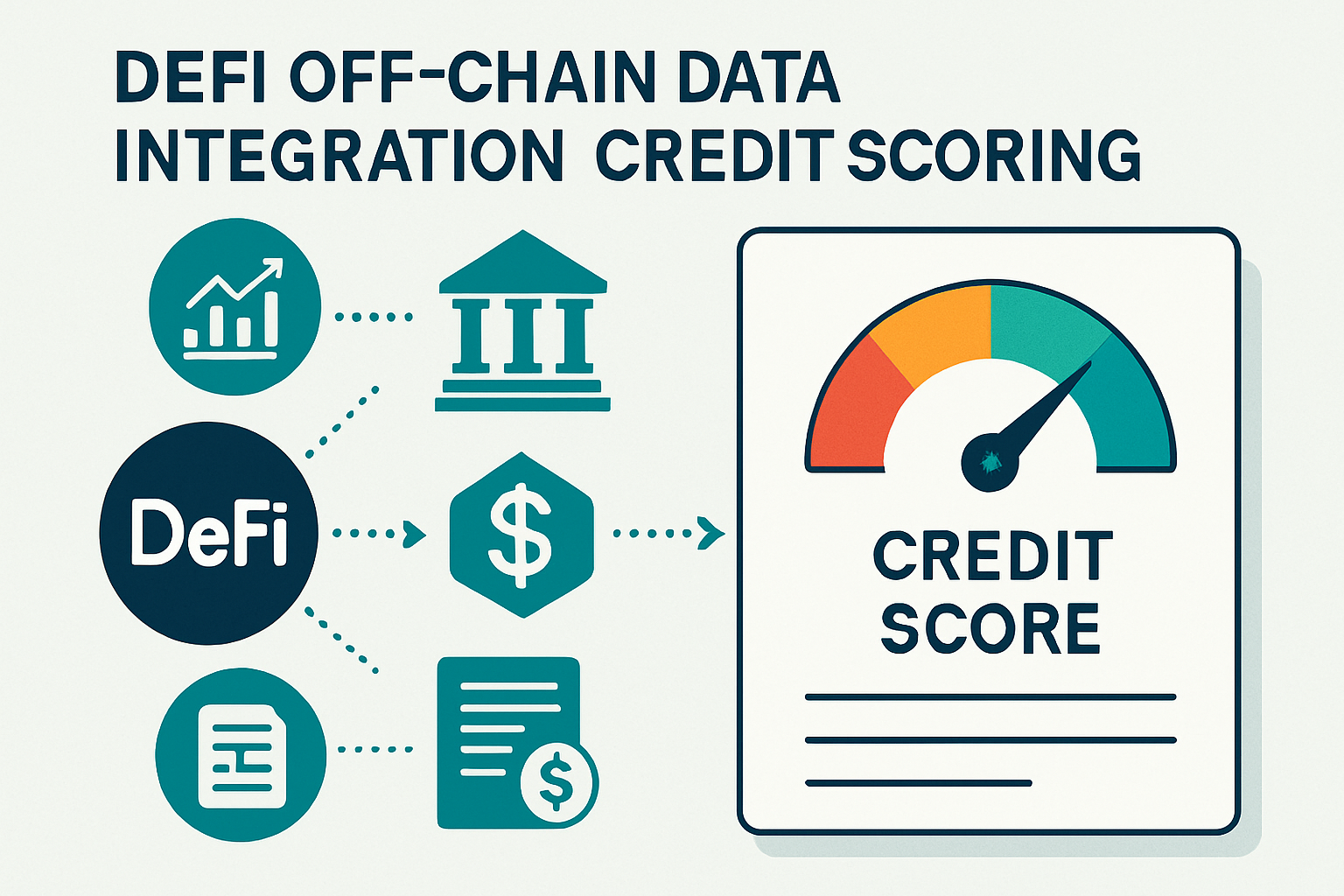 defi off-chain data integration credit scoring