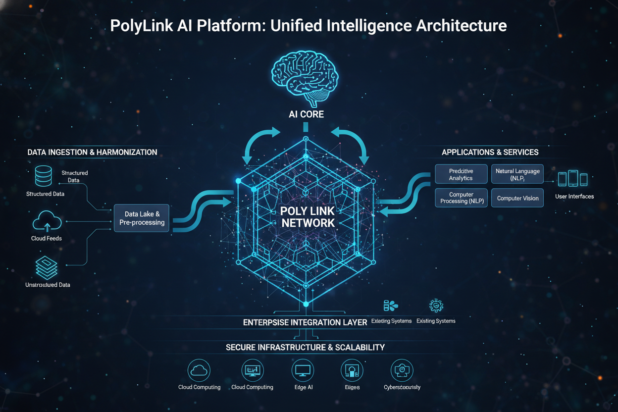 PolyLink AI platform diagram