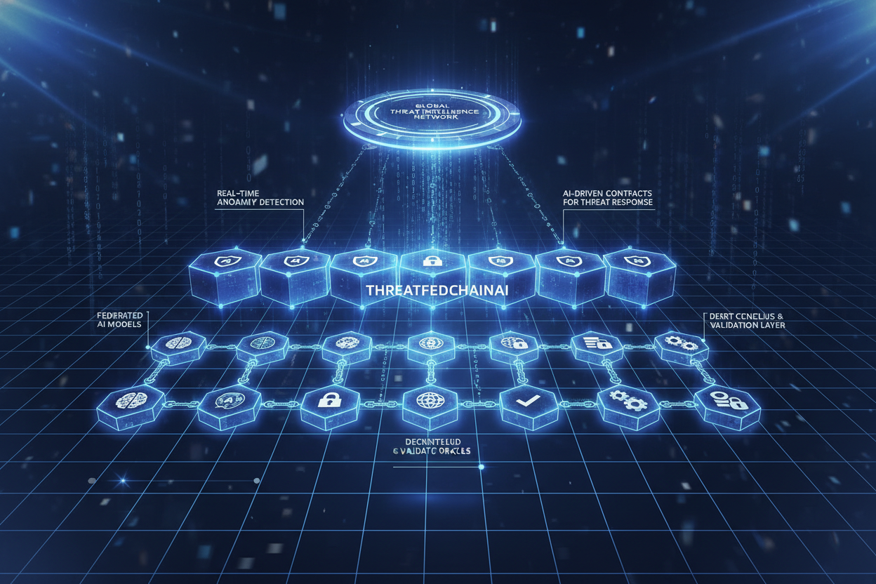 ThreatFedChainAI blockchain diagram