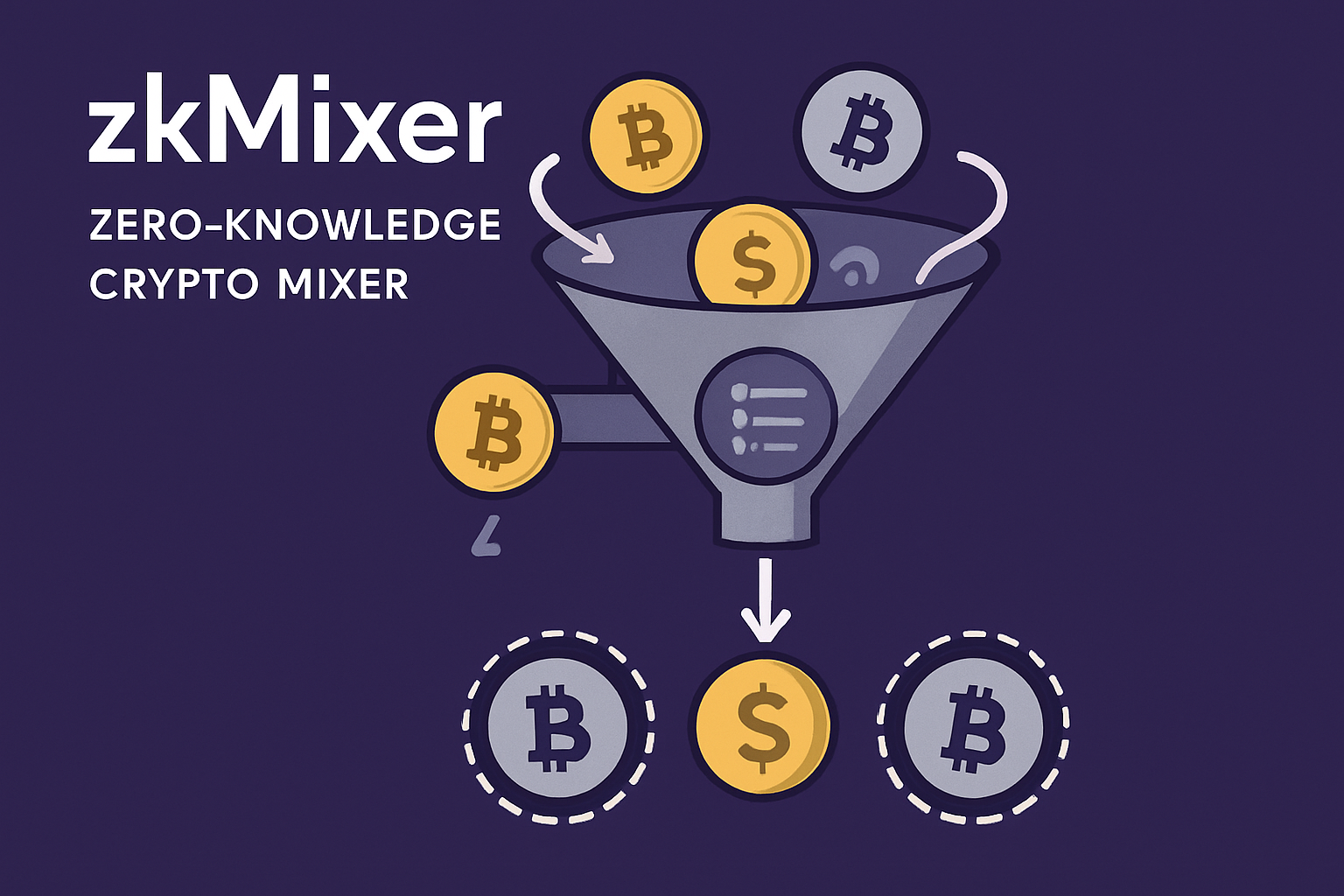 zkMixer zero-knowledge crypto mixer
