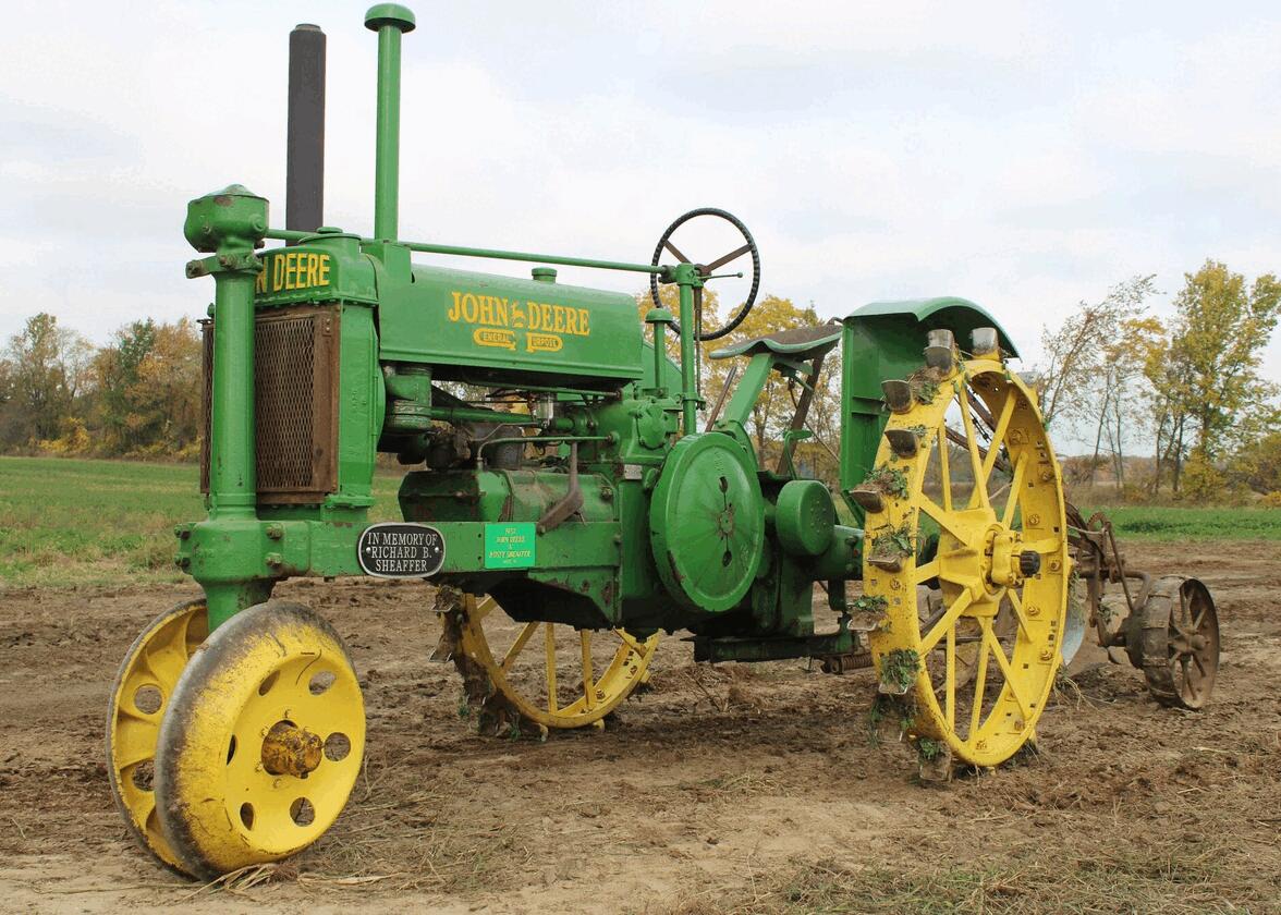 Deere & Company John Deere tractor logo