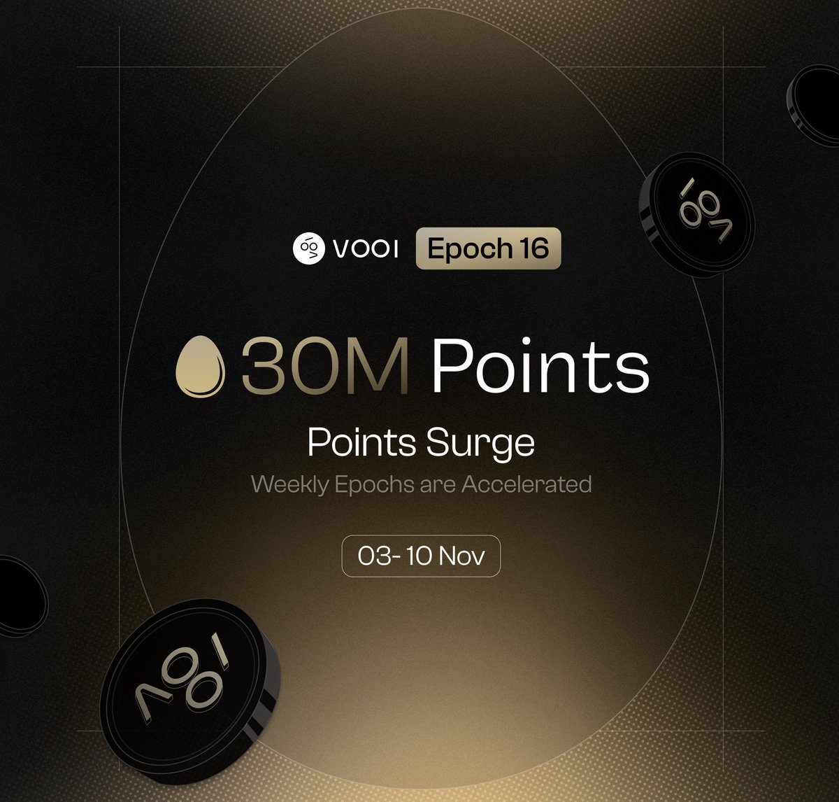 VOOI gasless transaction feature