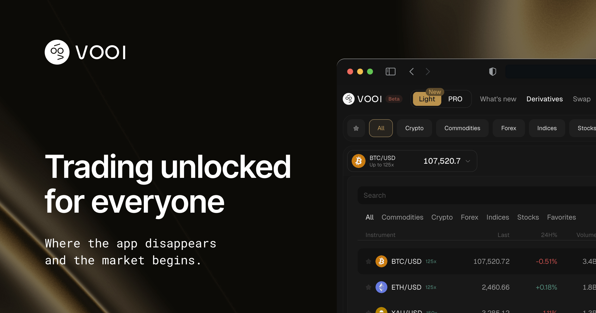 VOOI non-custodial wallet security