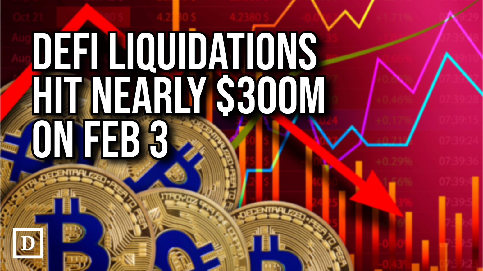 DeFi liquidation event on Aave or MakerDAO