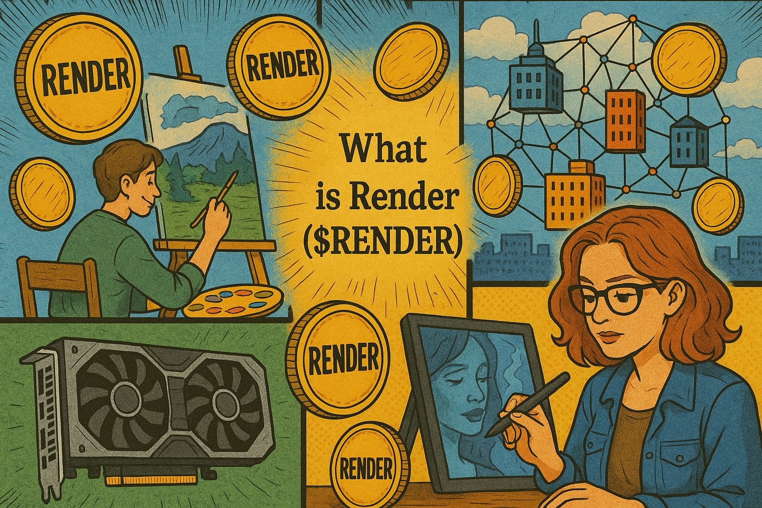 Render Network Solana GPU cloud marketplace