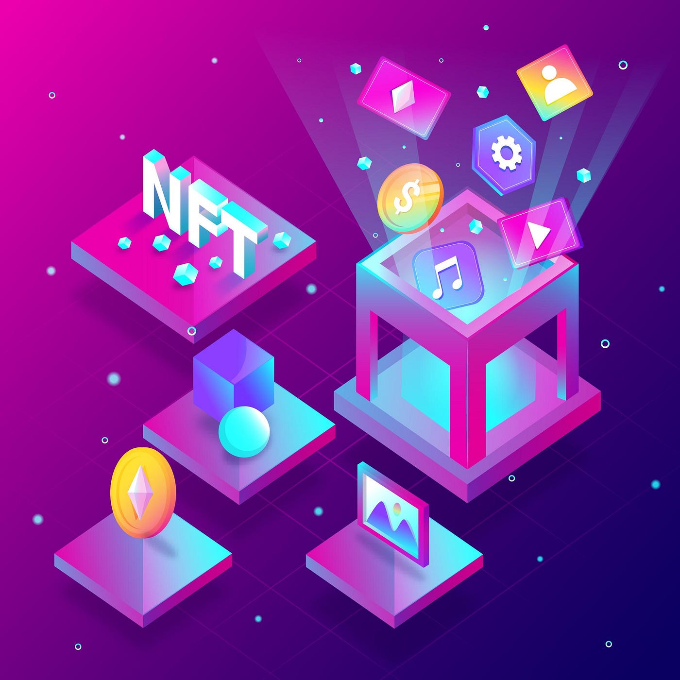 nft design blueprint icon