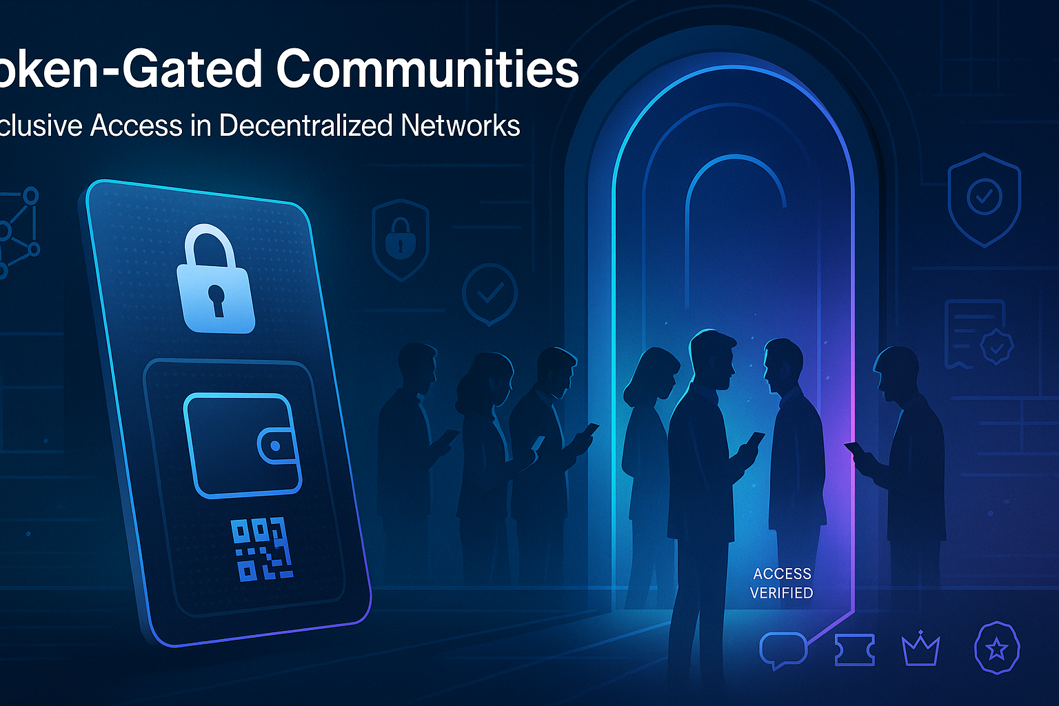 token gating lock icon