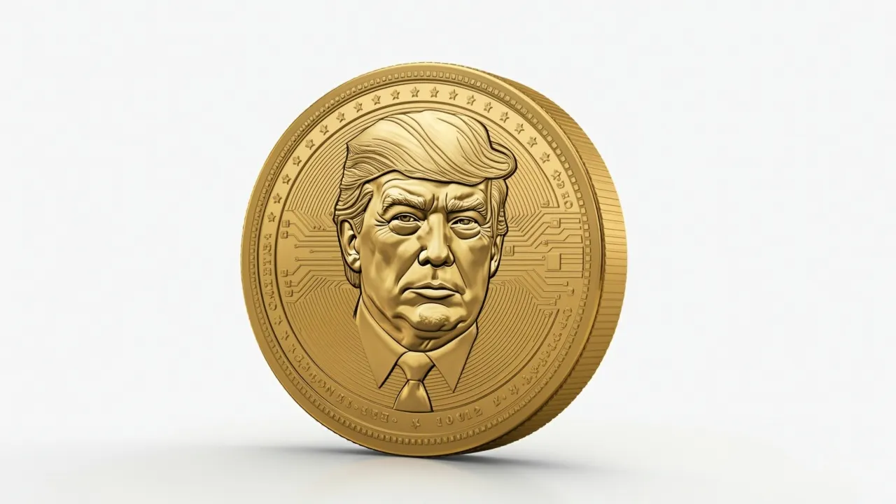 Official Trump Solana meme coin logo