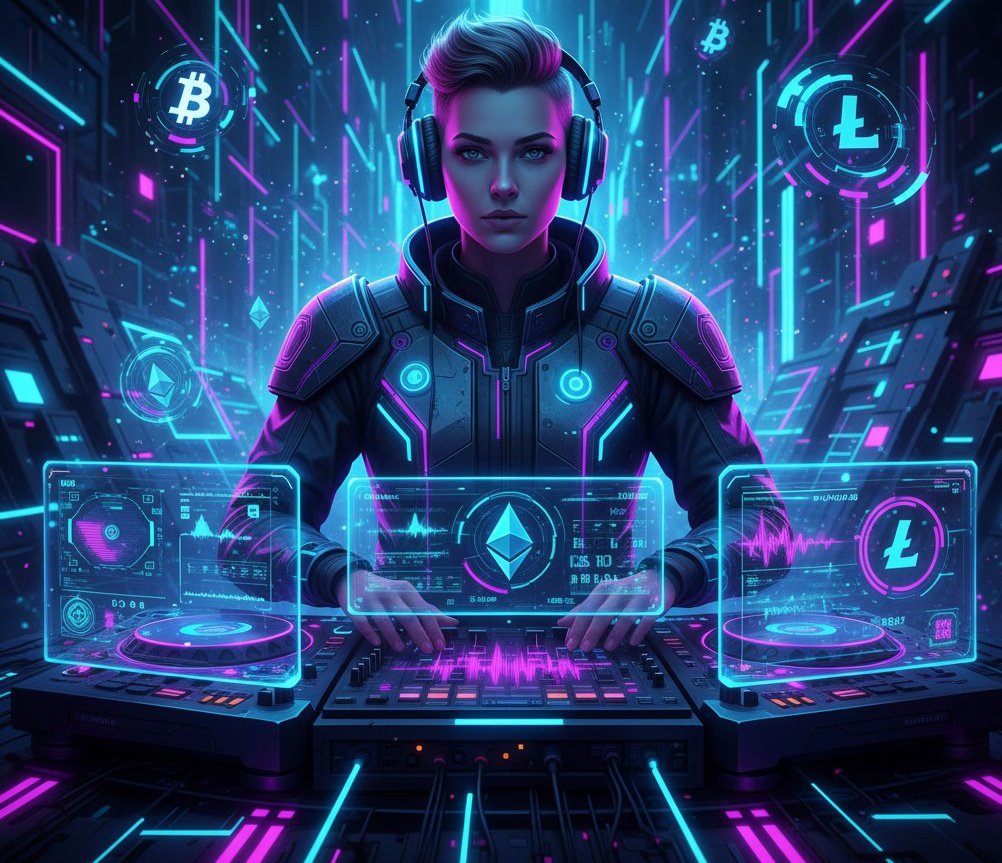 TRAX artist fan direct connection blockchain