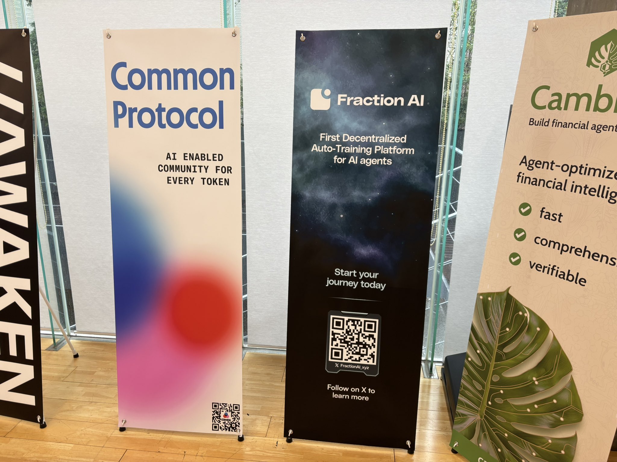 Fraction AI funding agent with $FRAC tokens