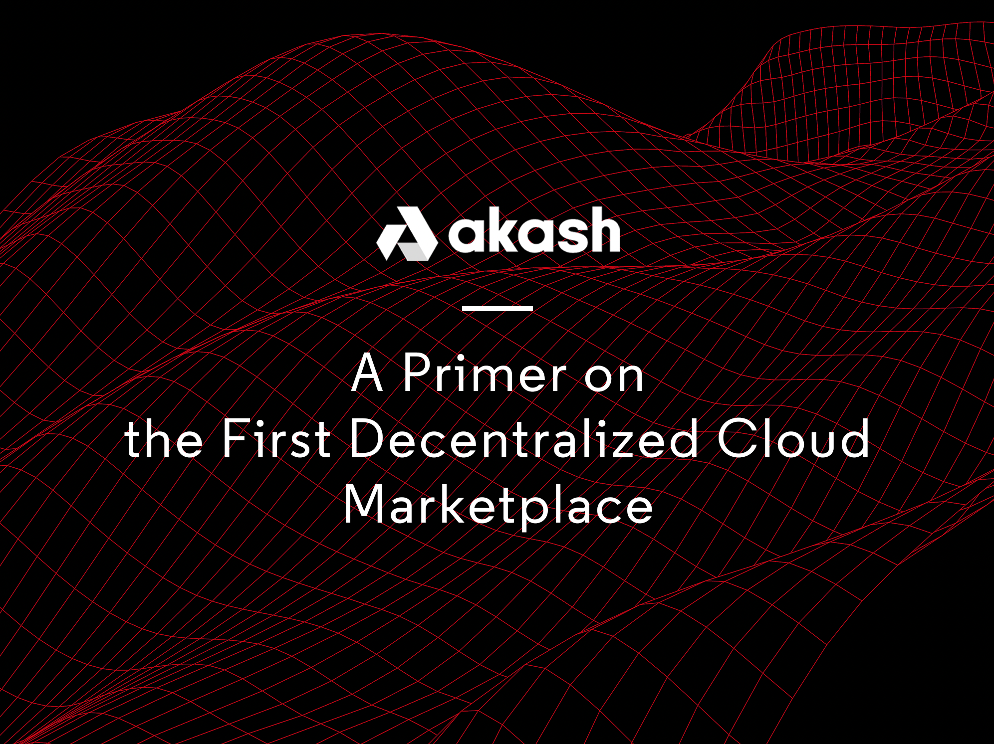 Akash Network marketplace