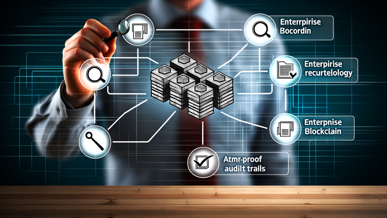 blockchain transparent audit trail