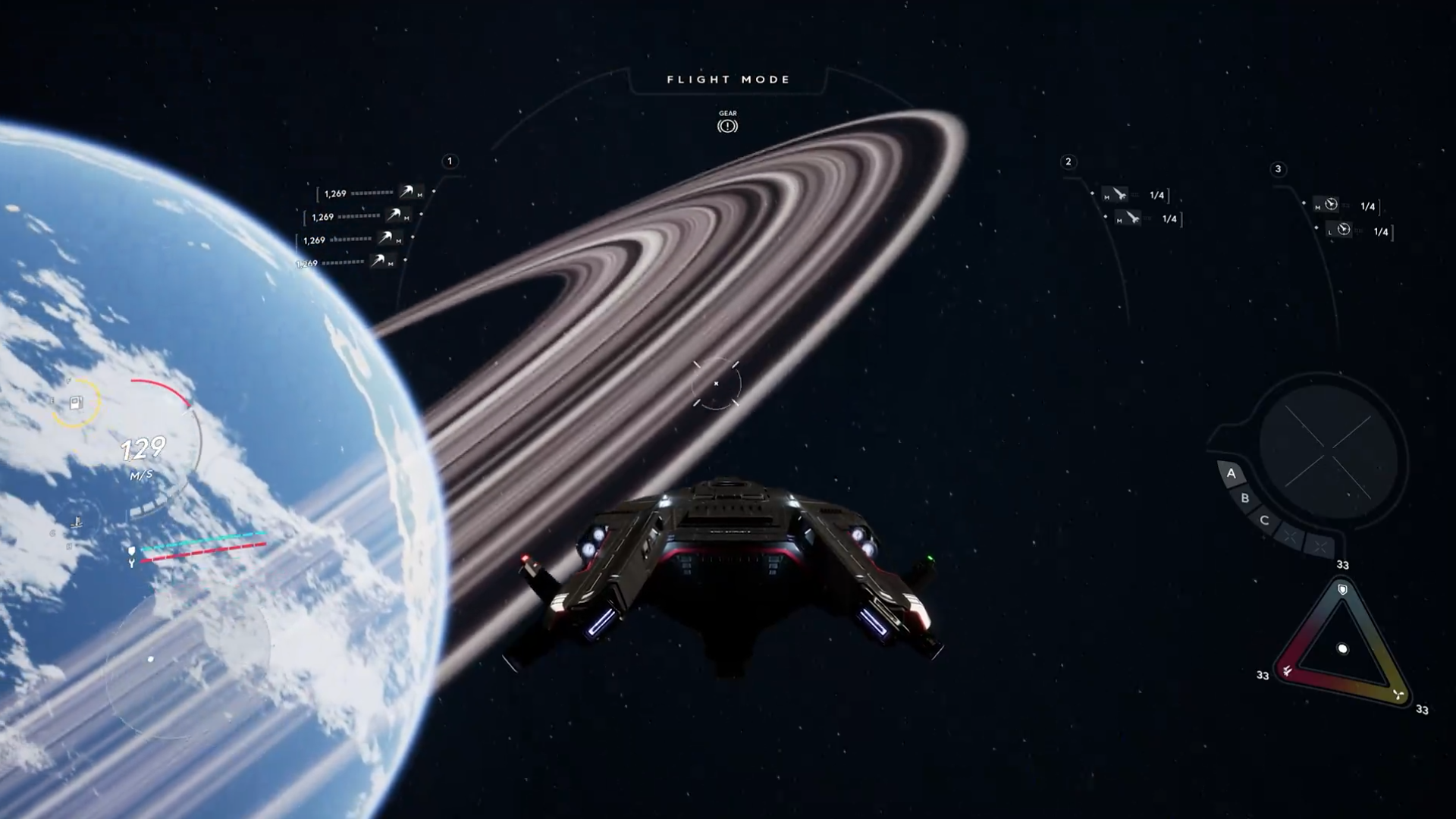 Star Atlas Solana game spaceship