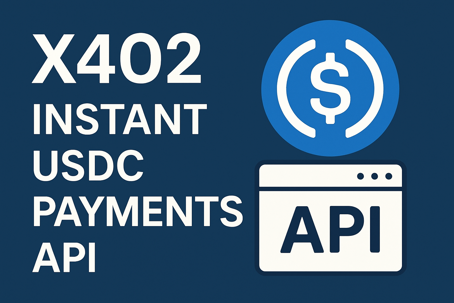 X402 instant USDC payments API