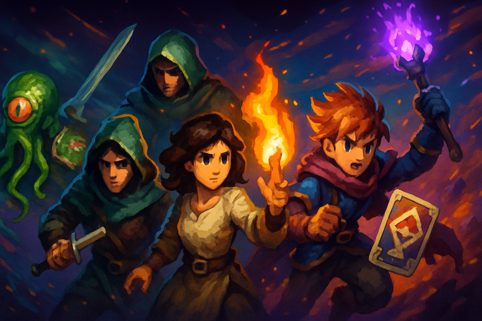 Best Indie Roguelikes with Pixel Art Released in 2024