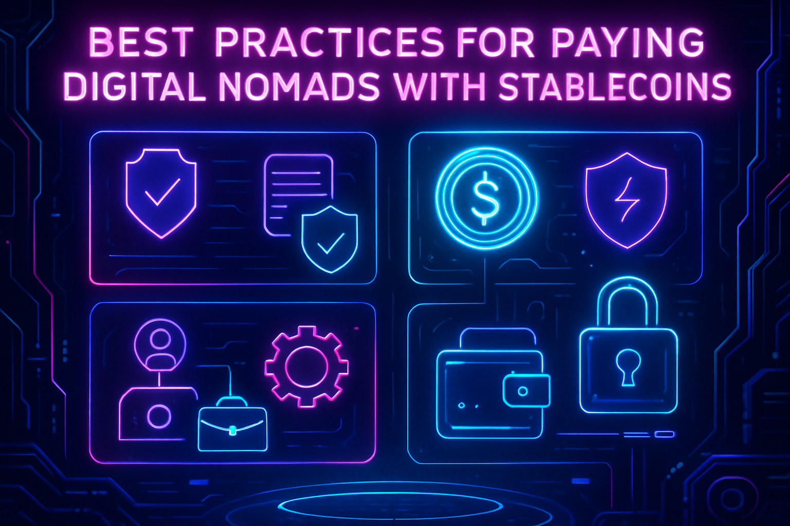 Best Practices for Paying Digital Nomads with Stablecoins