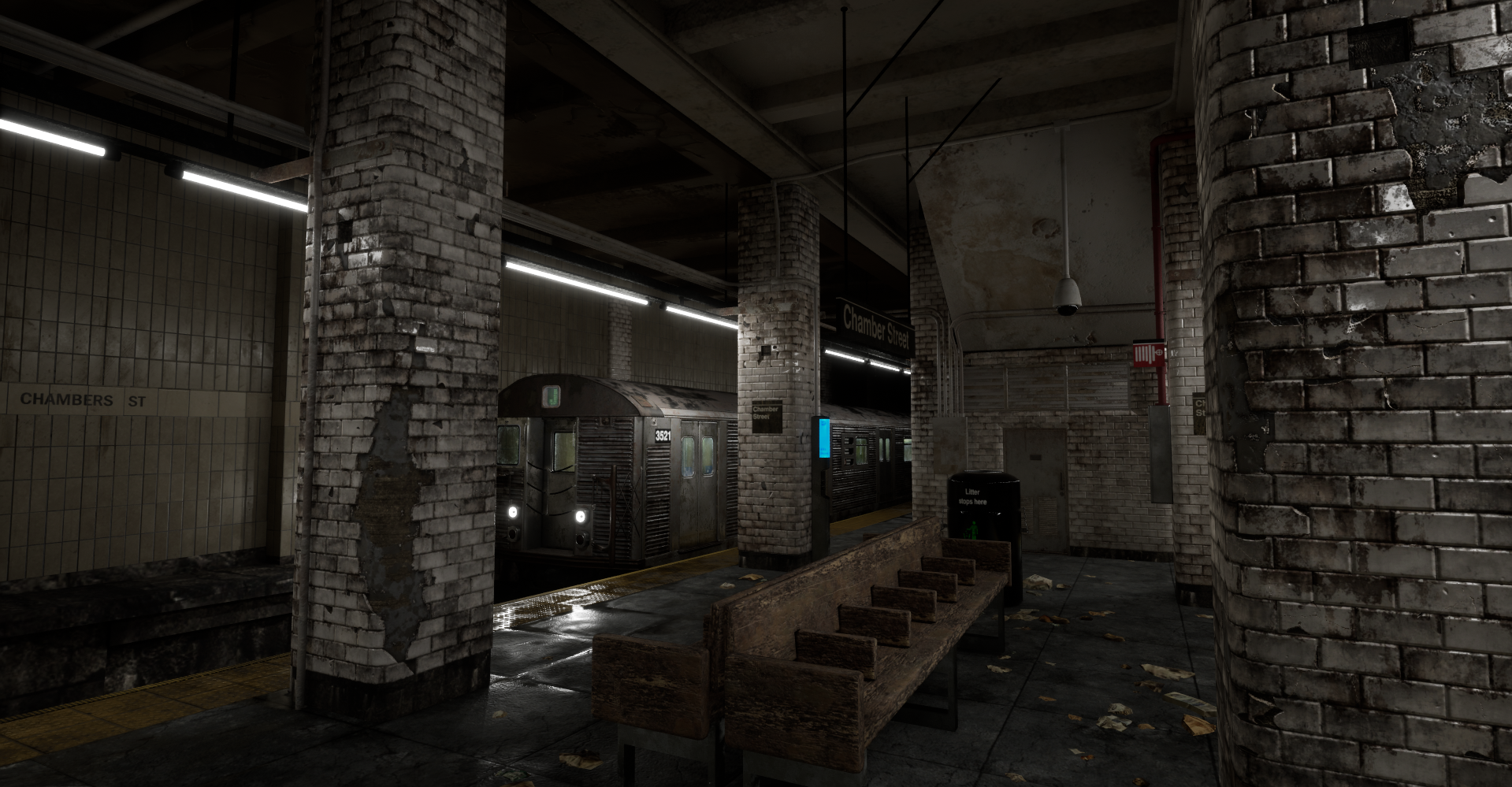 Midnight Train Lost Station game screenshot