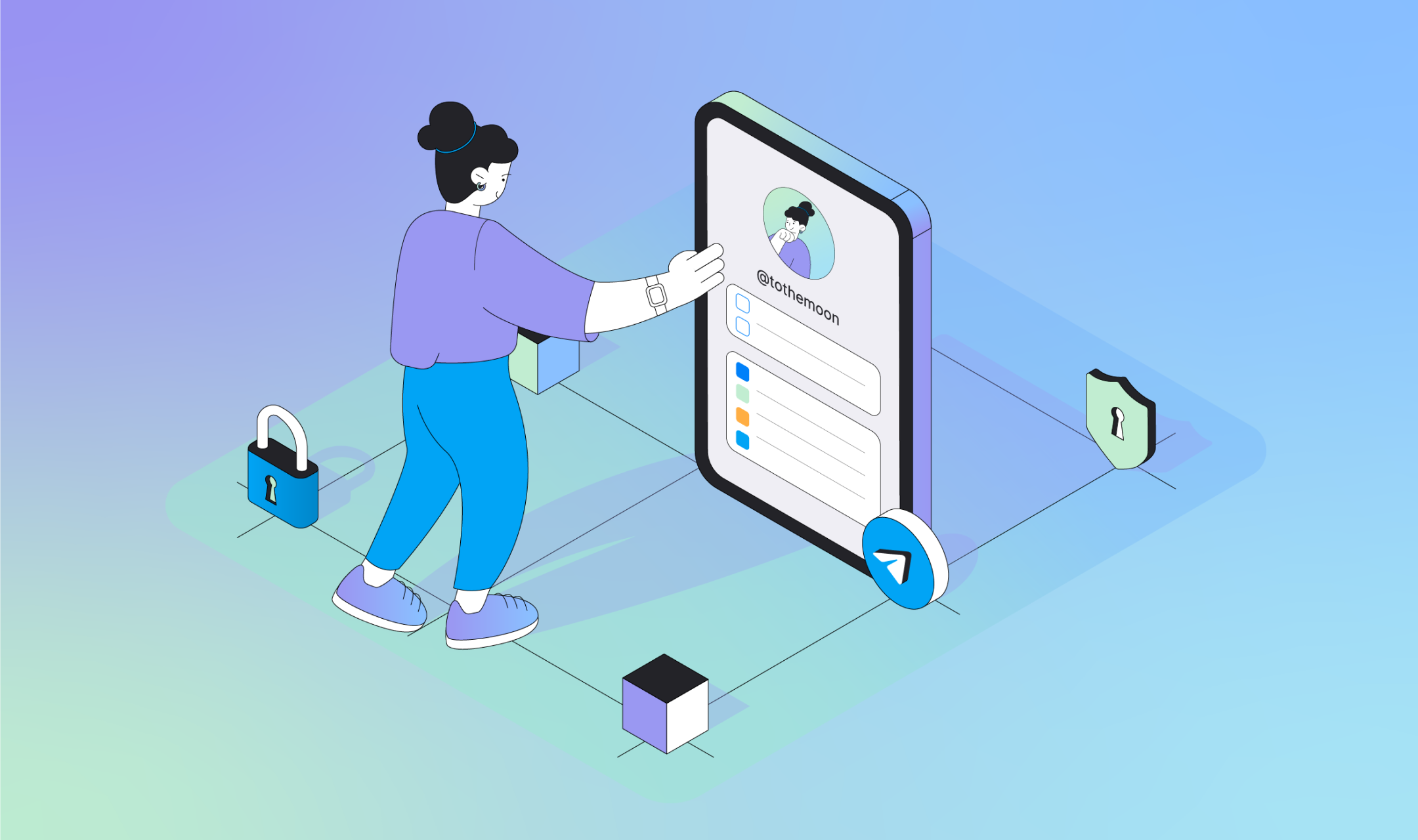 Fragment NFT marketplace and TON DNS domain examples