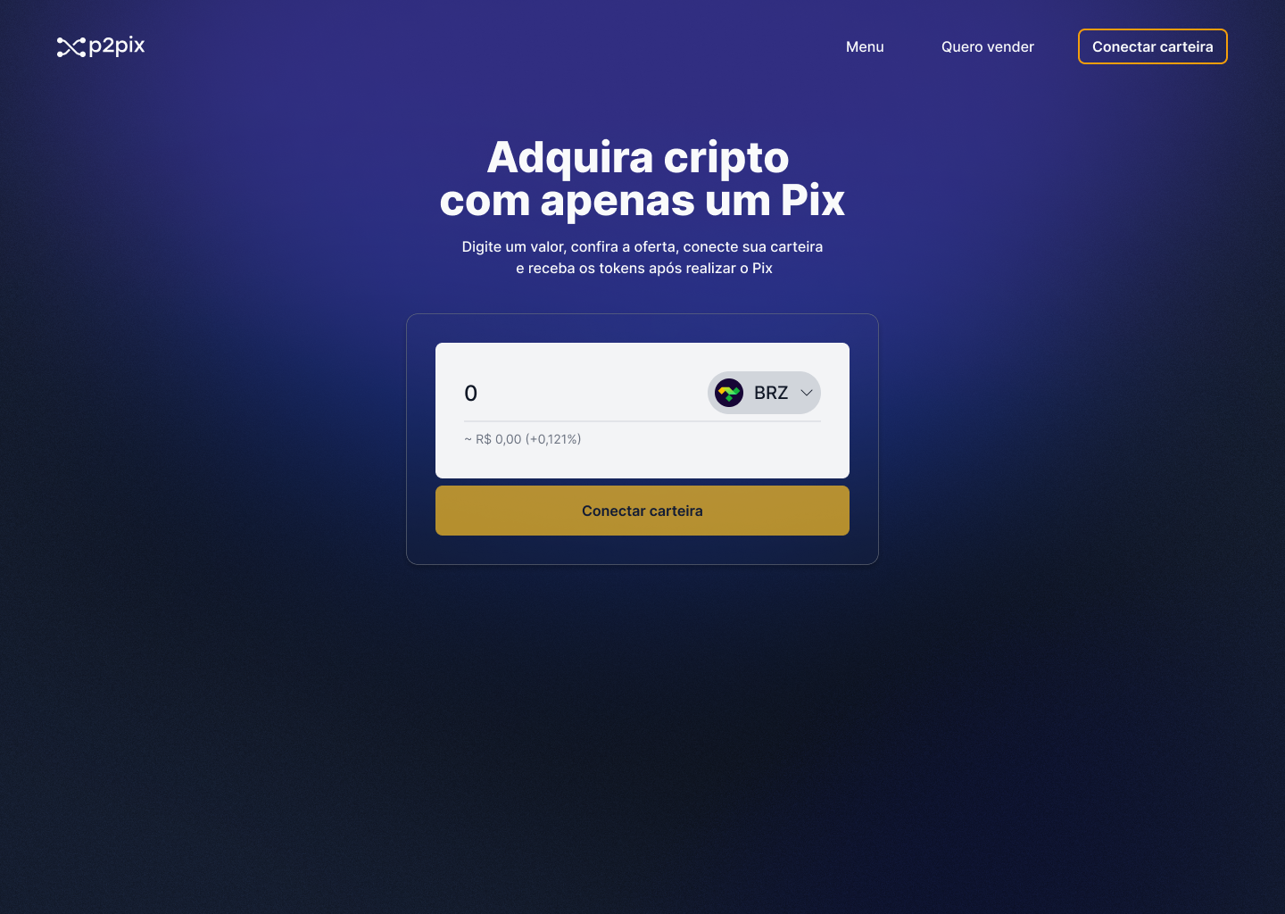 USDC Pix peer to peer transfer Brazil