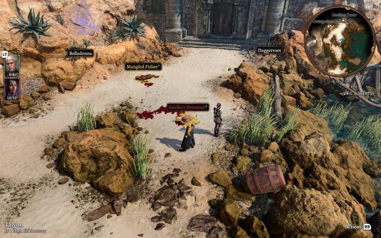 Baldur's Gate 3 beach loot Alt key