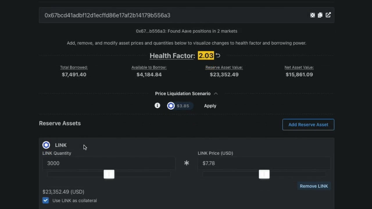 Aave LST collateral lending interface