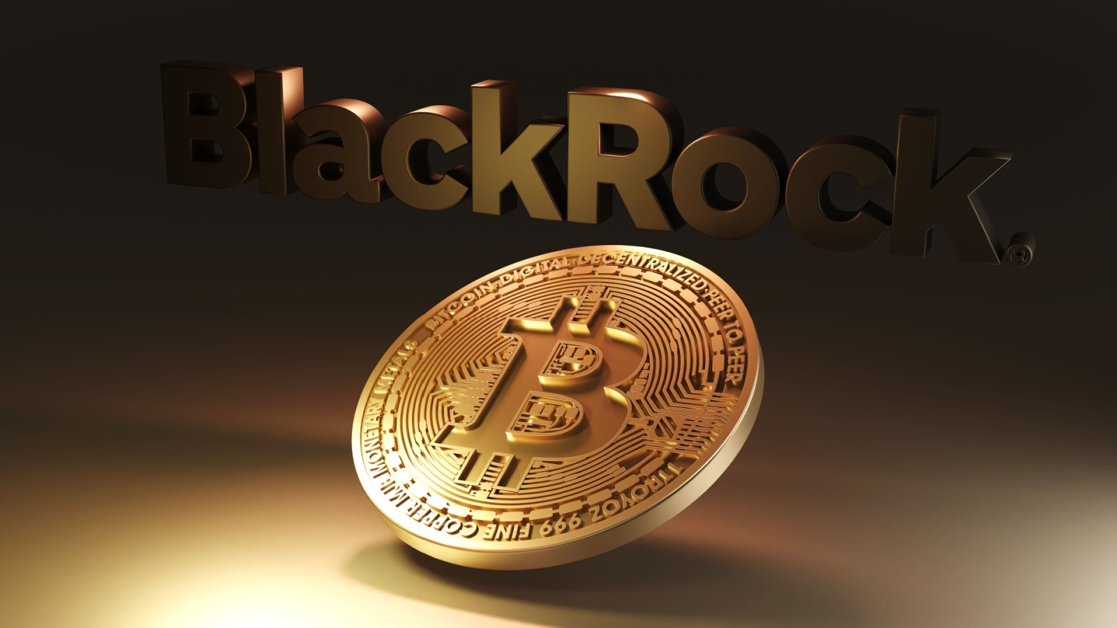 BlackRock IBIT ETF logo with a dynamic, abstract Bitcoin concept background symbolizing strong inflows and institutional adoption in October 2024.