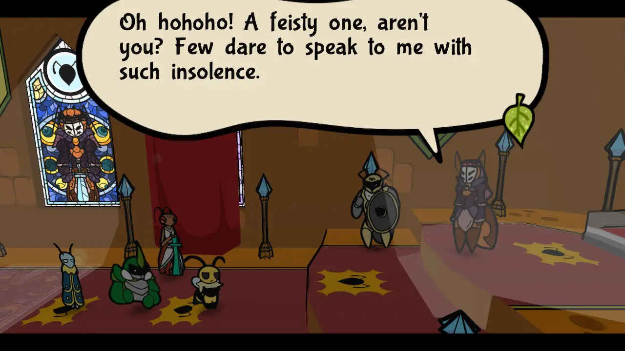 Bug Fables The Everlasting Sapling gameplay screenshot of turn-based combat with action commands multi-hit combos and team synergies medals Paper Mario style RPG