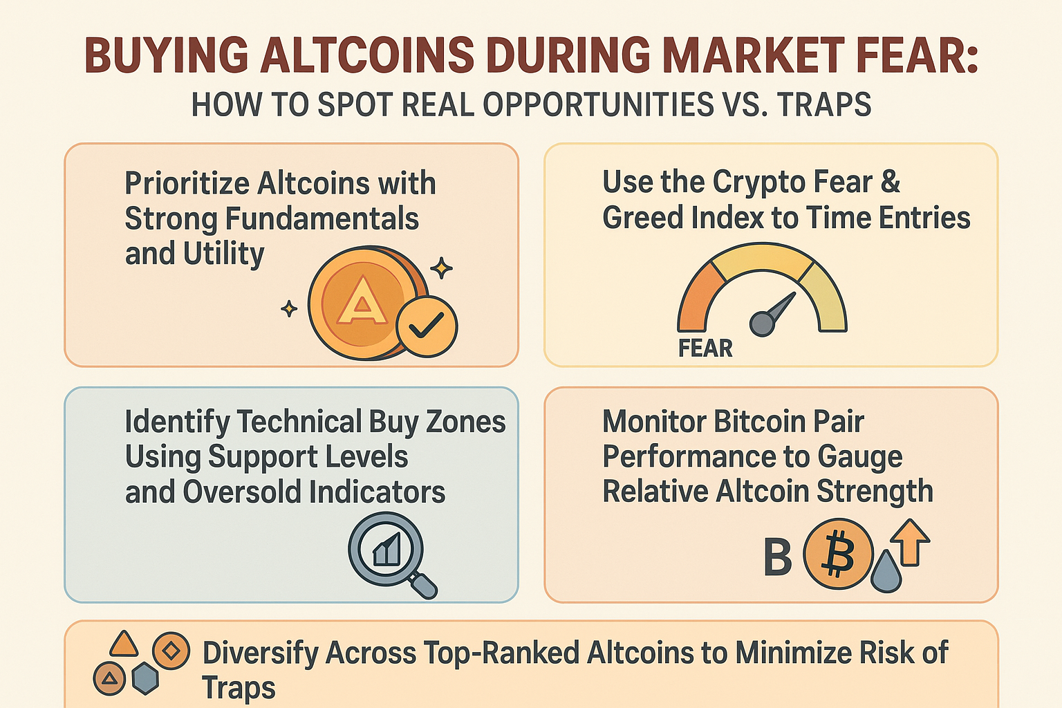 Buying Altcoins During Market Fear: How to Spot Real Opportunities vs. Traps