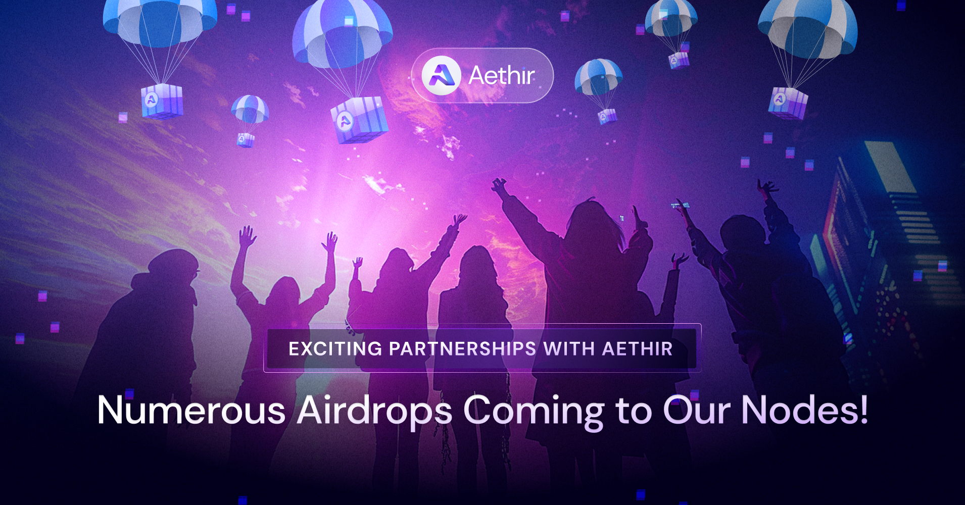 Web3 tokenized community collaboration airdrop