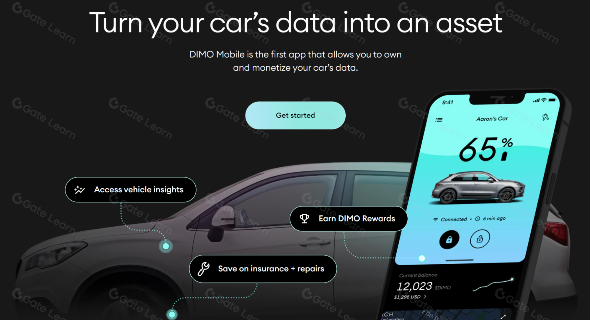DIMO Network connected vehicle Solana IoT 2025