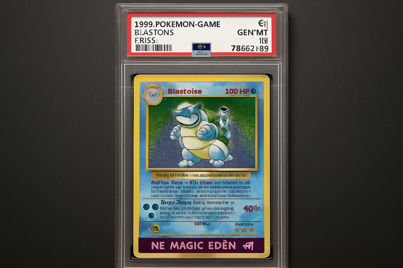 Blastoise Base Set PSA 10 Magic Eden NFT