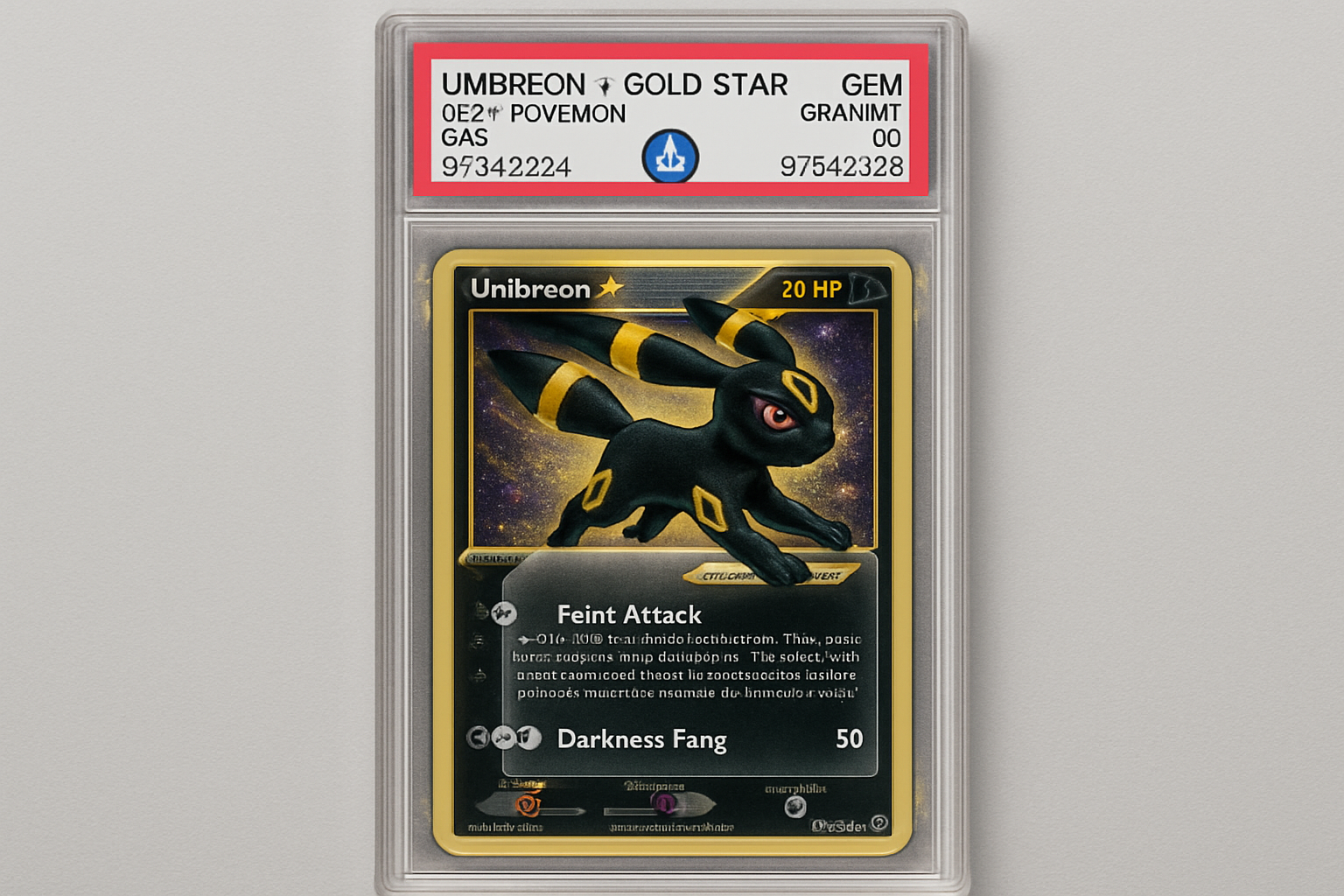 Umbreon Gold Star PSA 10 OpenSea NFT