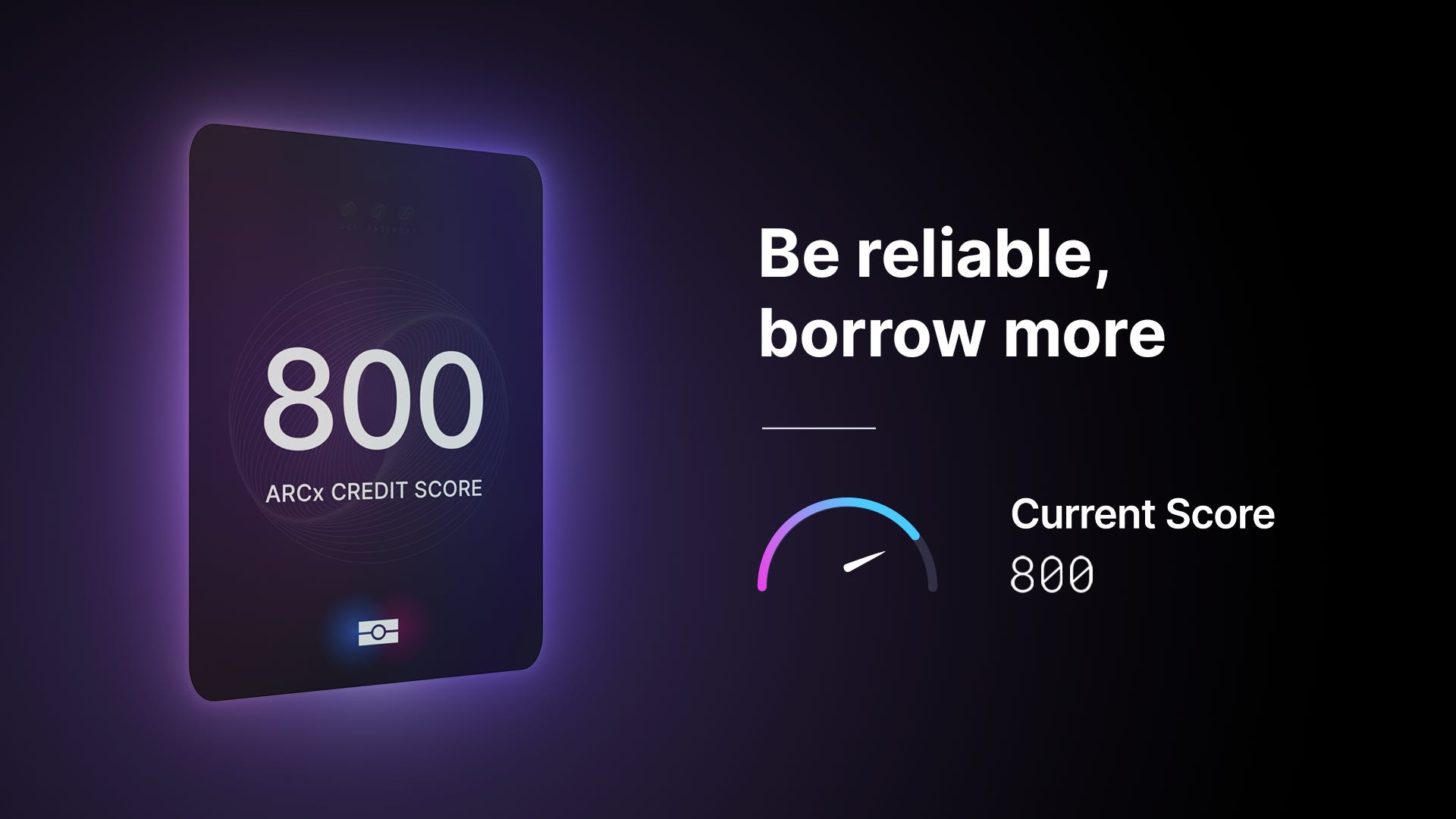 ARCx DeFi Passport on-chain identity
