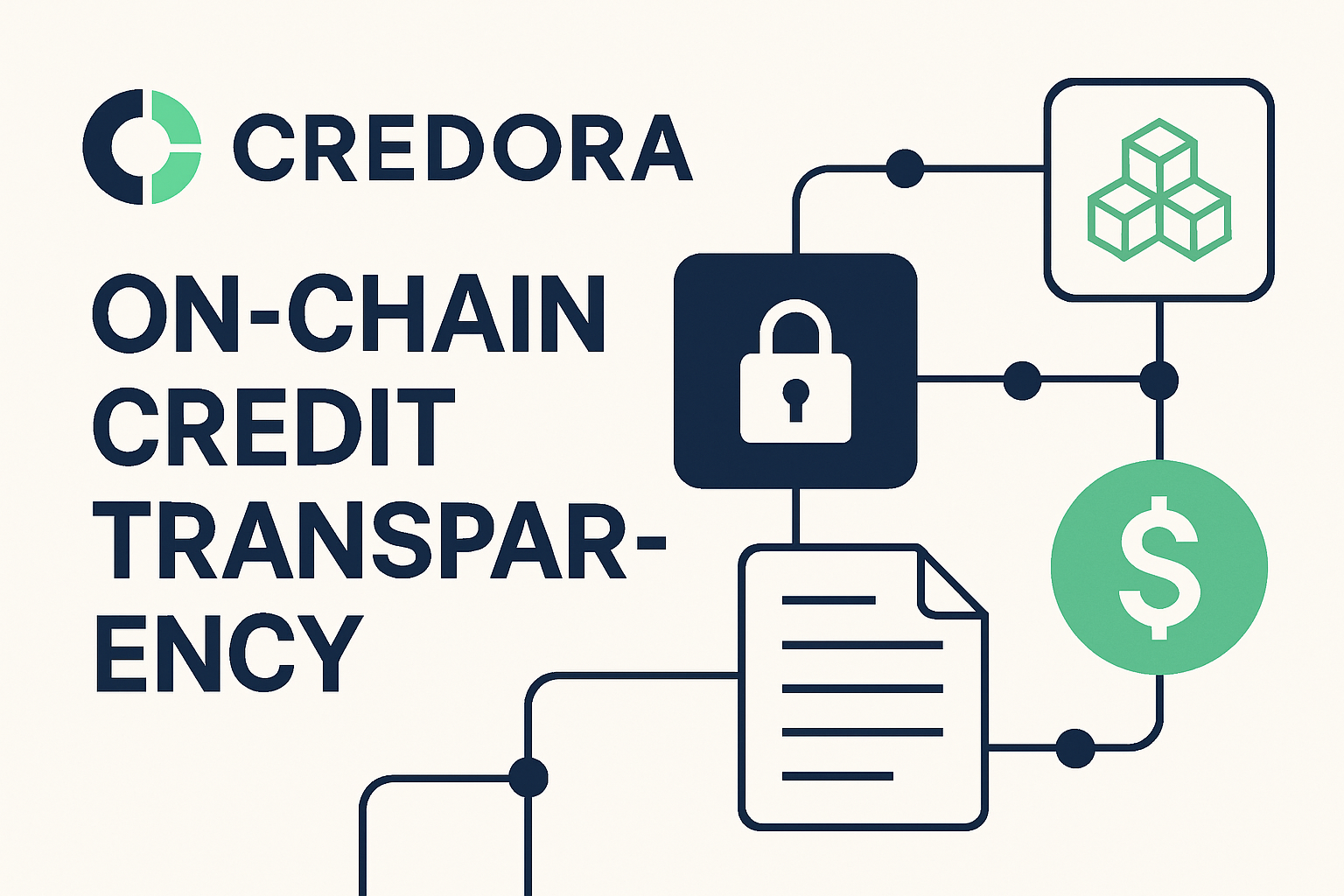 Credora on-chain credit transparency blockchain