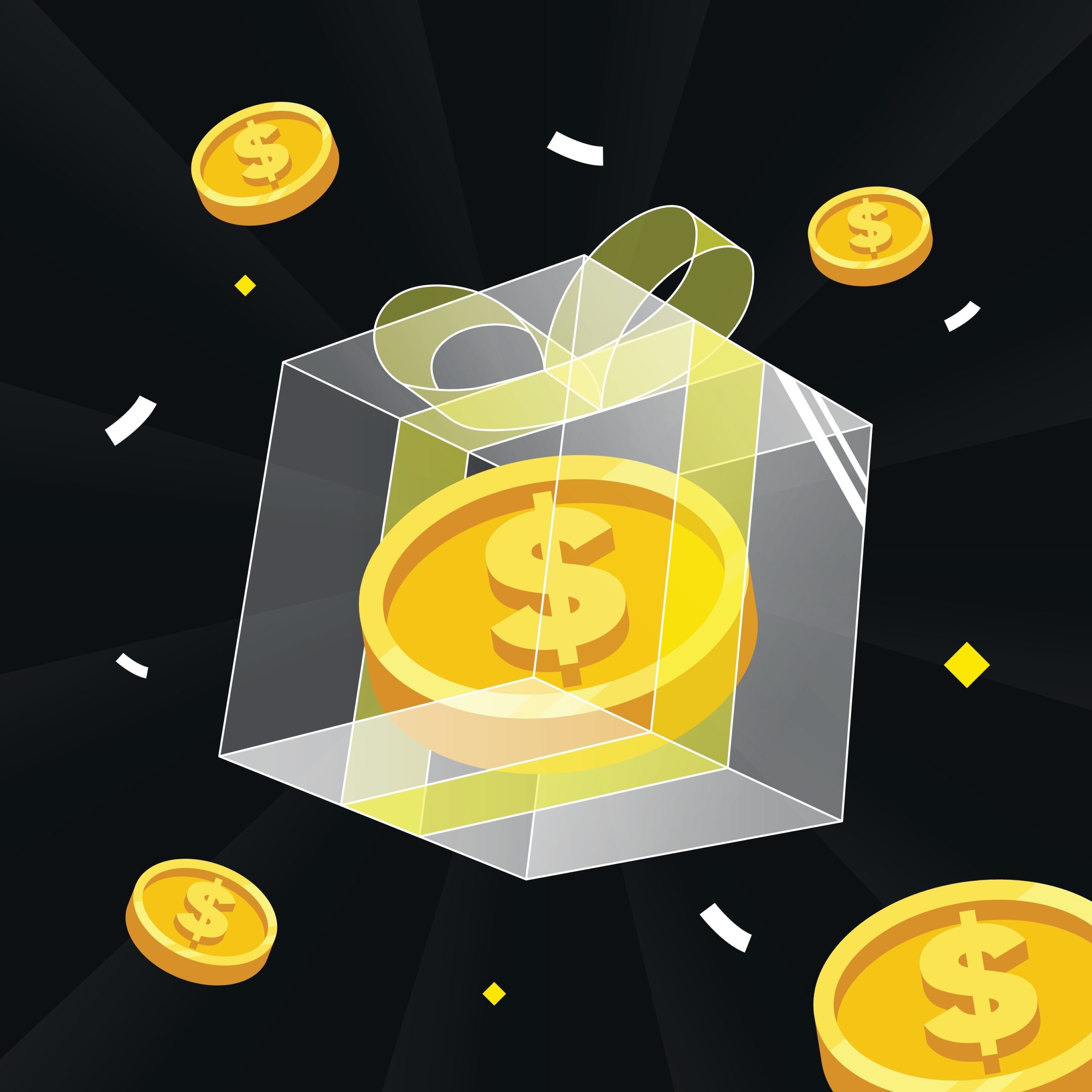 crypto rewards token icon