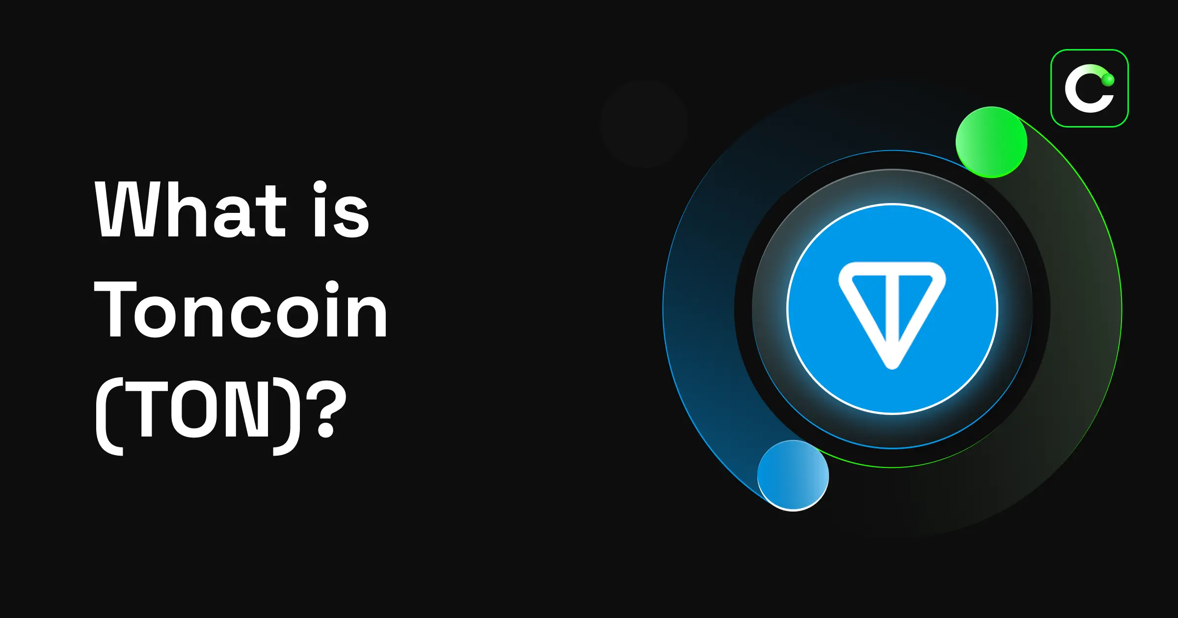 TON blockchain logo and Telegram interface