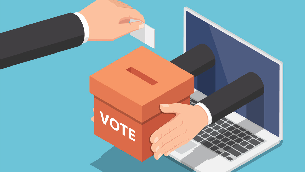 DAO voting NFT badge on-chain verification