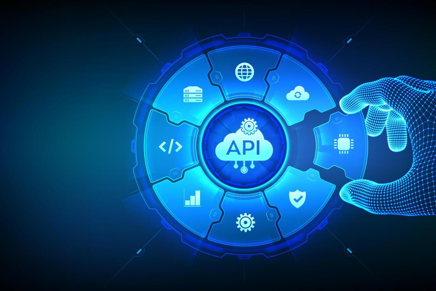 API integration graphic