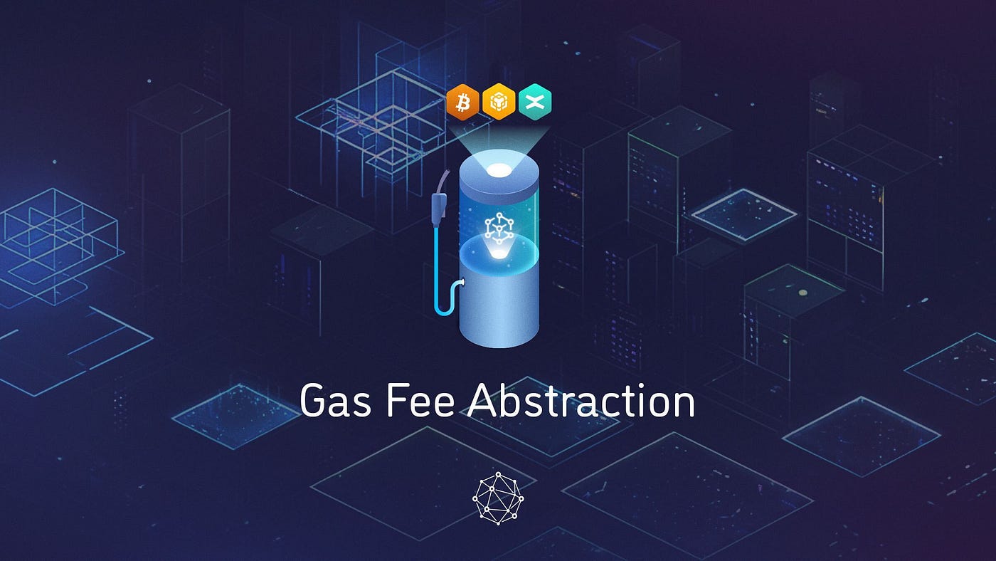 blockchain gas fee illustration