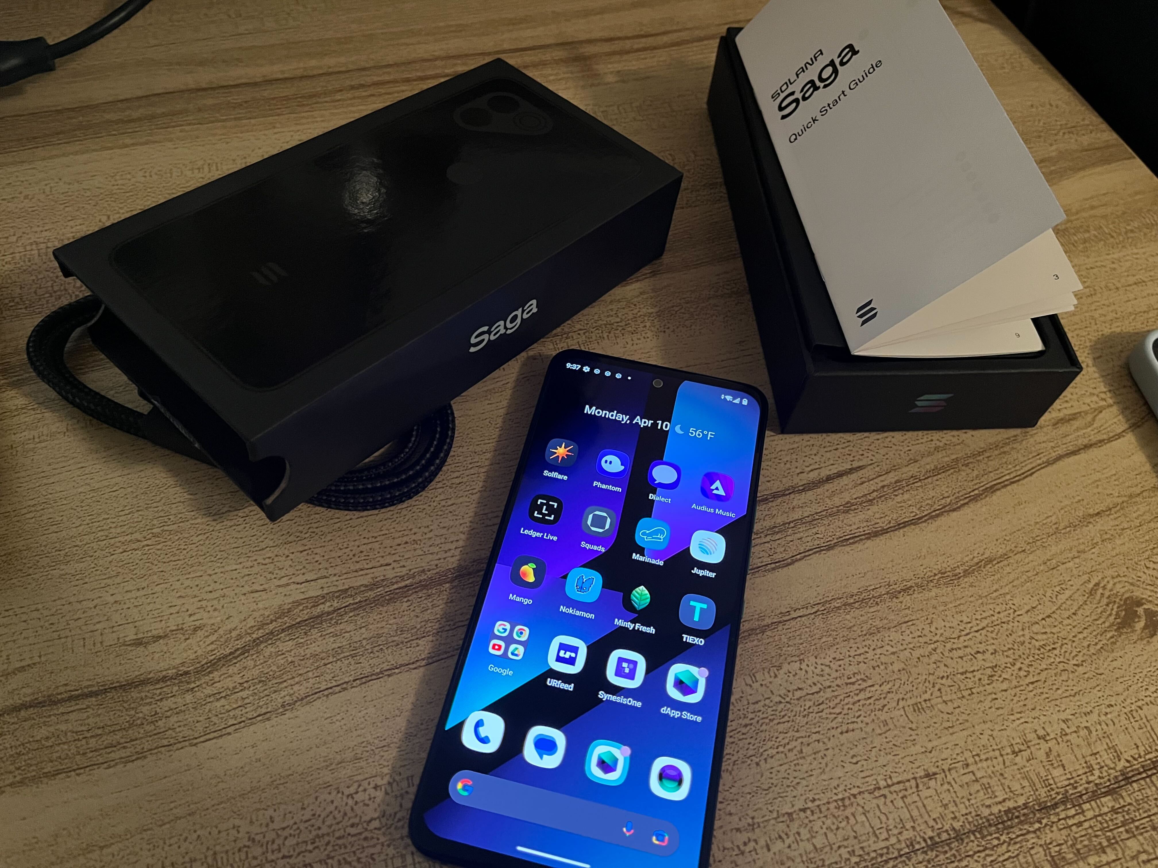 Solana Saga app permissions