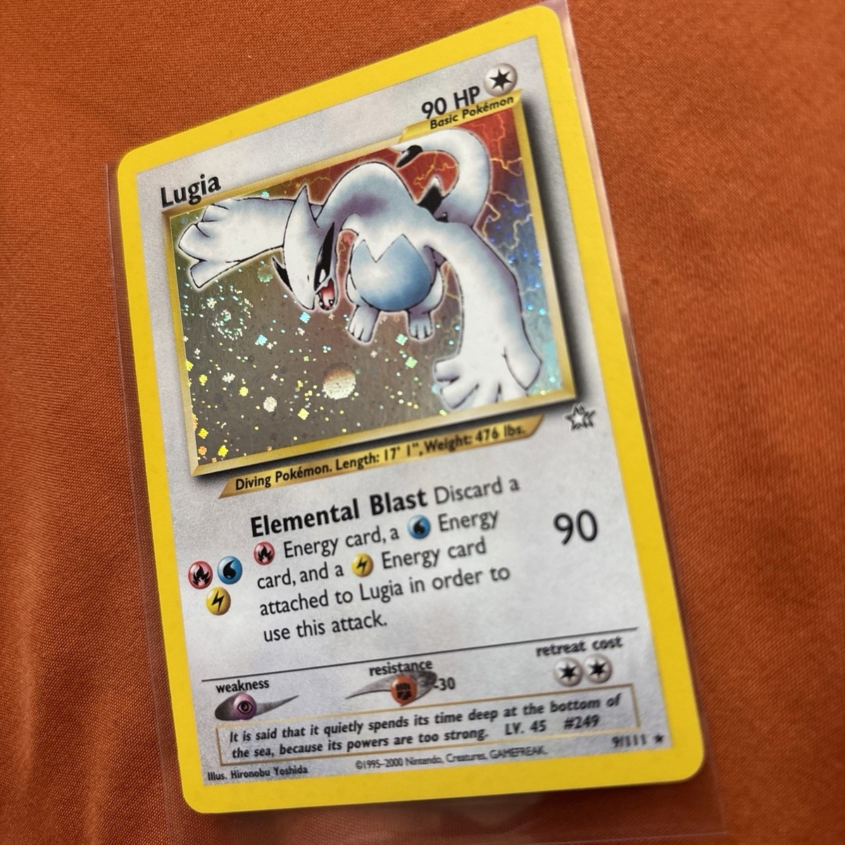 Lugia Neo Genesis 1st Edition Holo Tokenized