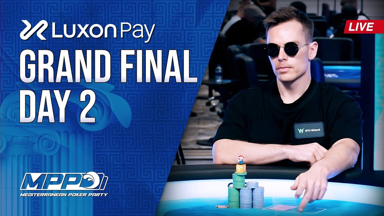 Luxon Pay live poker event