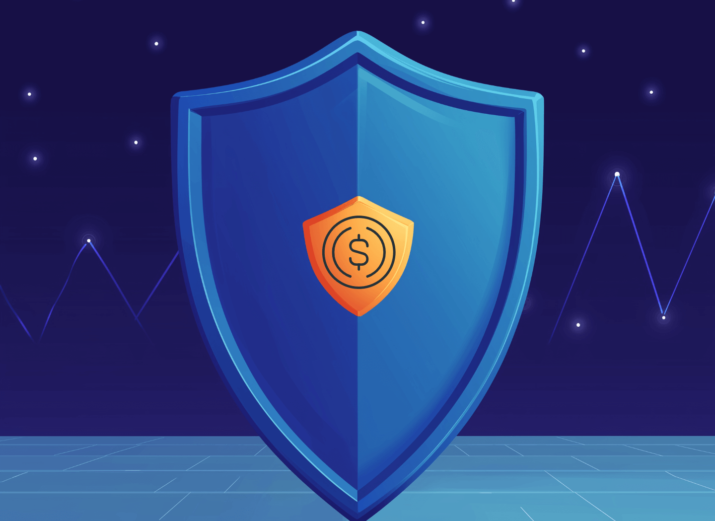 blockchain security shield stablecoin