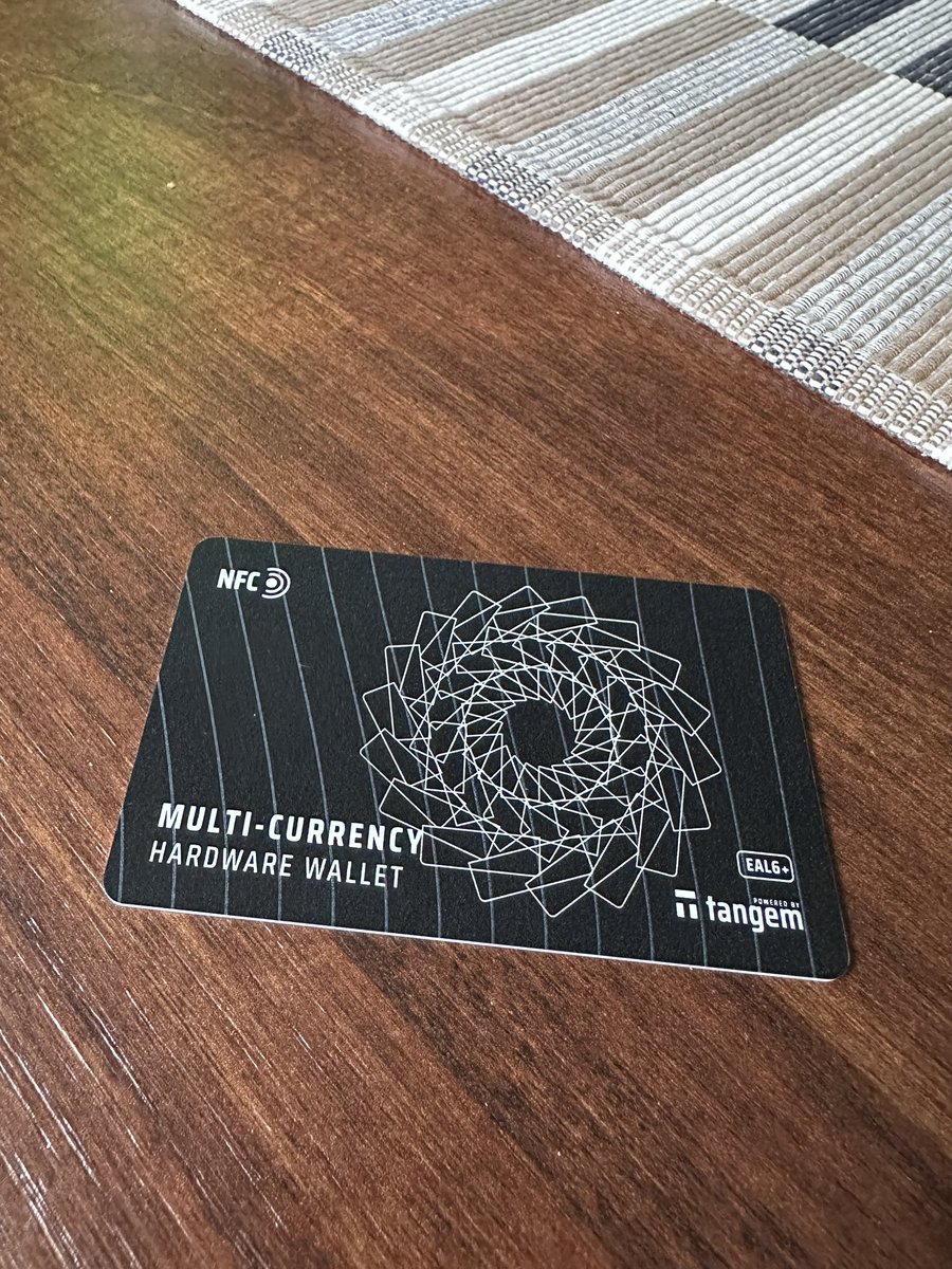 Tangem wallet mobile app