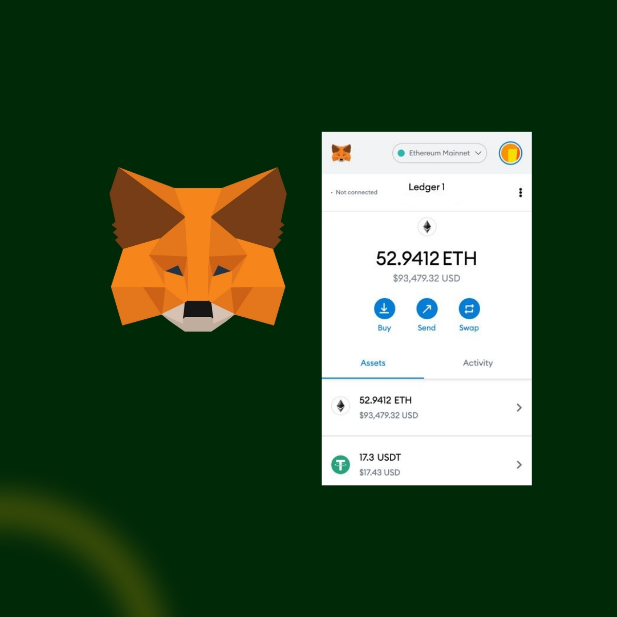MetaMask wallet extension